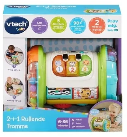 VTech 2- In 1 Rolling Explorer Trumma SE