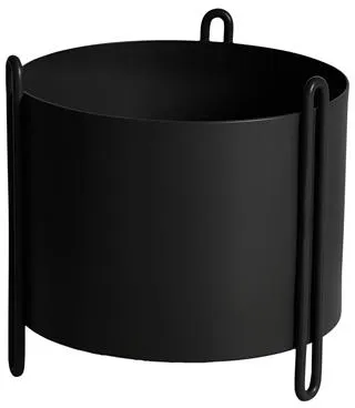Woud Pidestall Blomkruka Liten Svart
