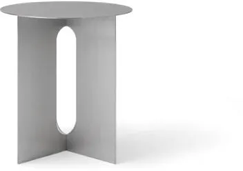 Audo Androgyne Bas för sidobord, borstat stål