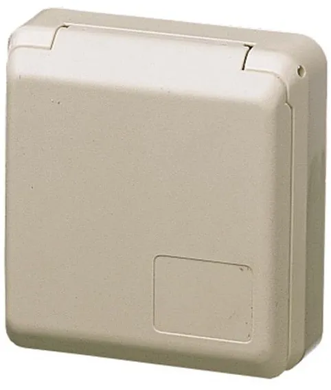 Mennekes CEE utanpåliggande vägguttag 5-polig 16A 400V IP44 6H 4115