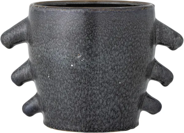 Khan, Krukväxtkruka, grå, stengods