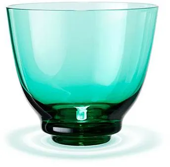 Holmegaard Flow dricksglas 35 cl - Emerald green